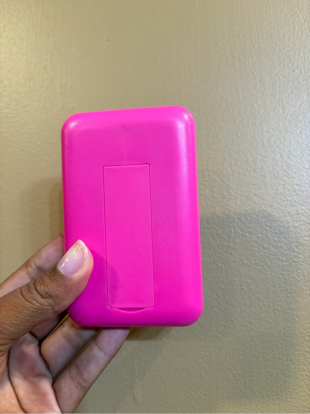 Portable Hot Pink Power Bank Charger